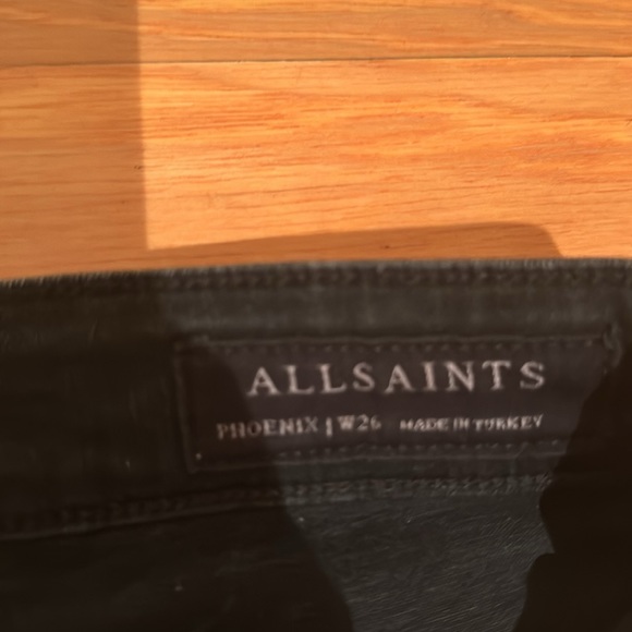 All Saints Black Skinny Jeans - Picture 3 of 3